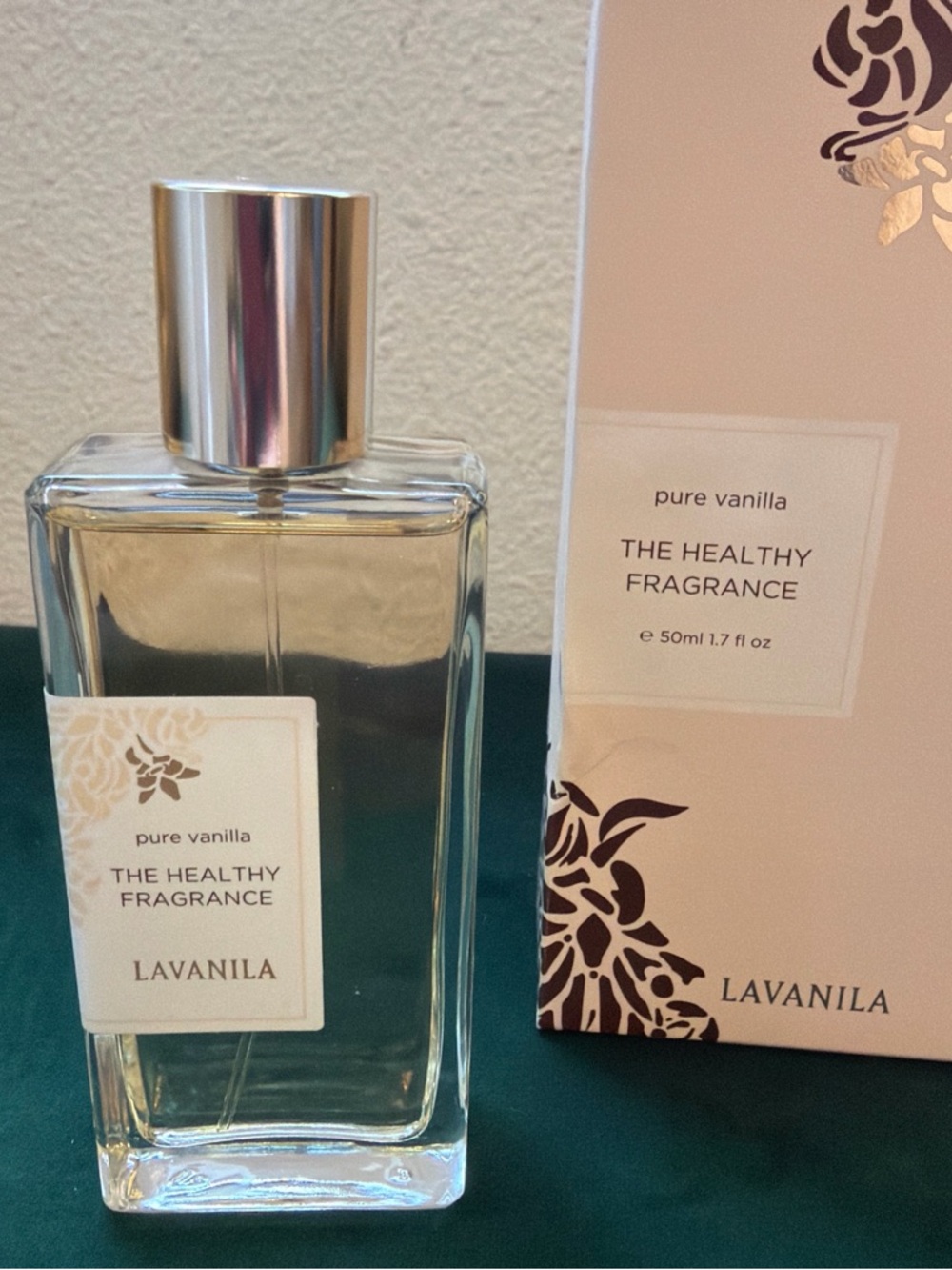 Pure Vanilla The Healthy Fragrance - Clear Bottle